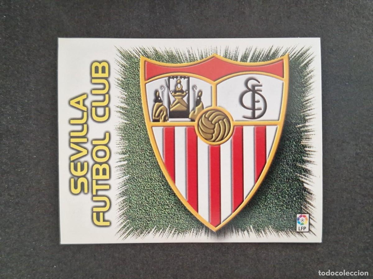 Cromos de f&uacute;tbol: L4 ESCUDO SEVILLA F. C. LIGA ESTE 1999 2000 99 00 NUNCA PEGADO SIN PEGAR