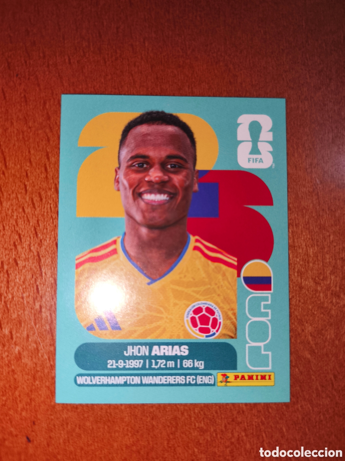 Cromos de f&uacute;tbol: COL17 Jhon Arias COL 17 Fifa World Cup 2026 Colombia