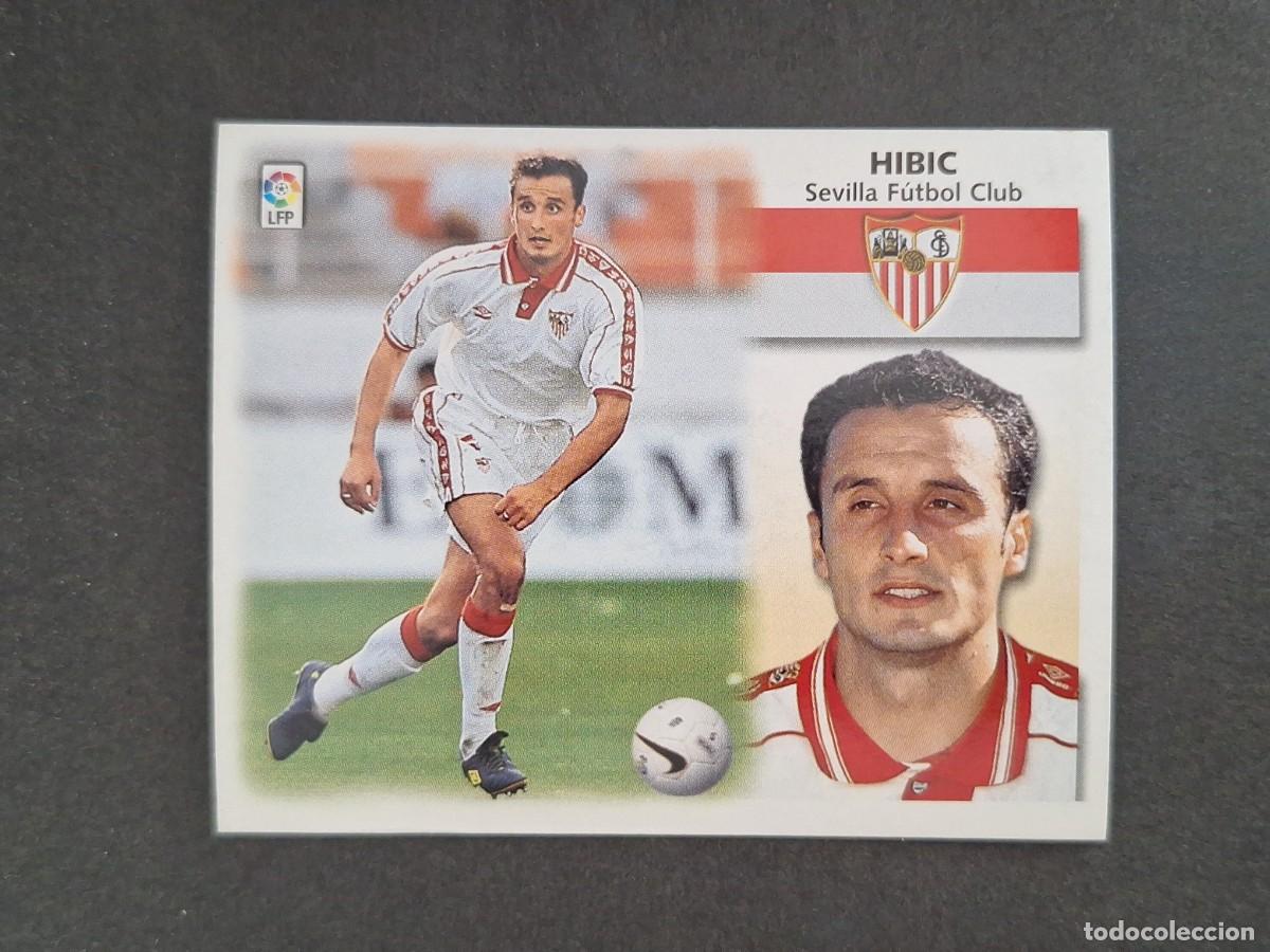 Cromos de f&uacute;tbol: L4 HIBIC SEVILLA F. C. LIGA ESTE 1999 2000 99 00 NUNCA PEGADO SIN PEGAR