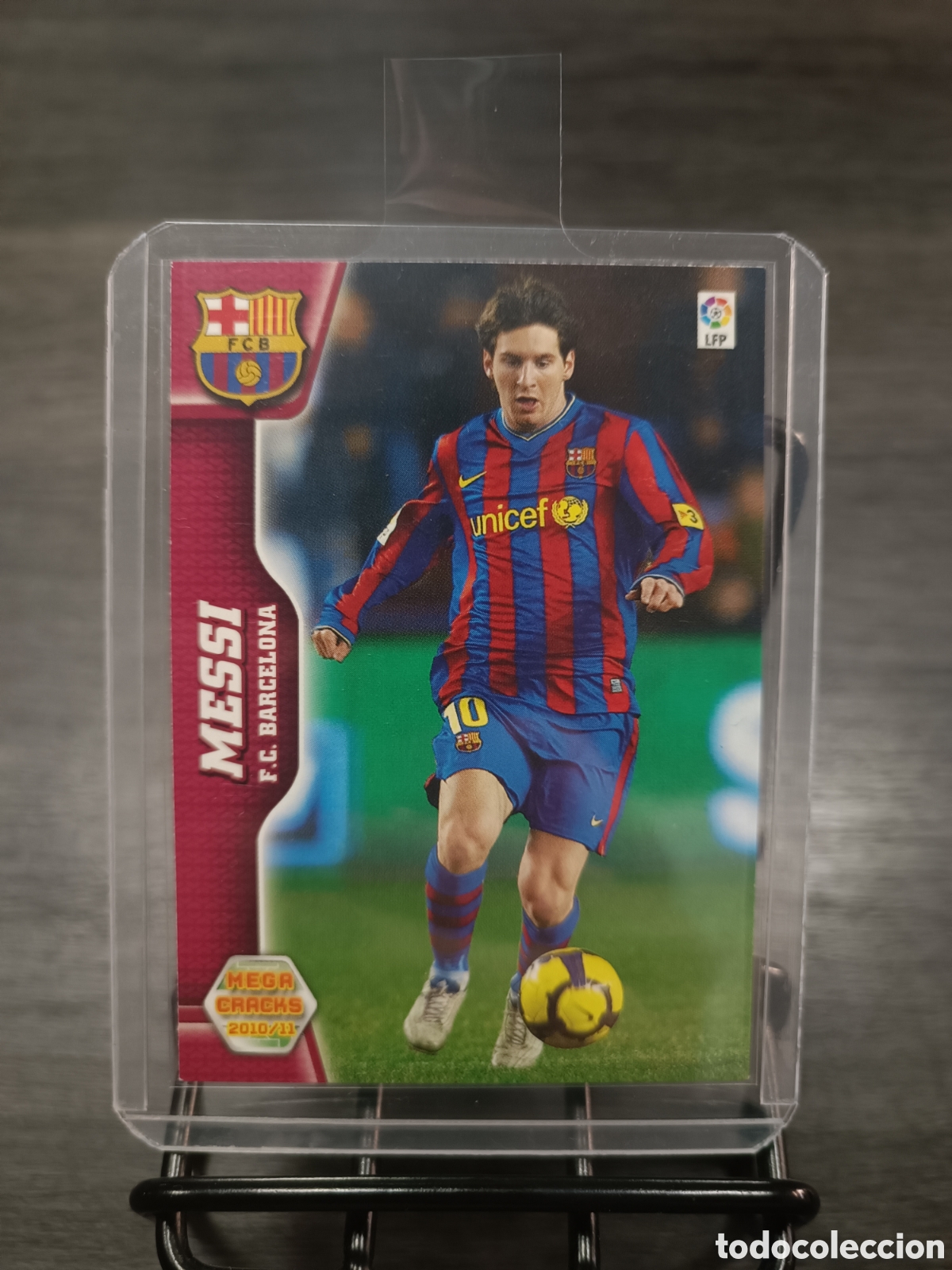 Cromos de f&uacute;tbol: #69 Messi MGK 2010 2011