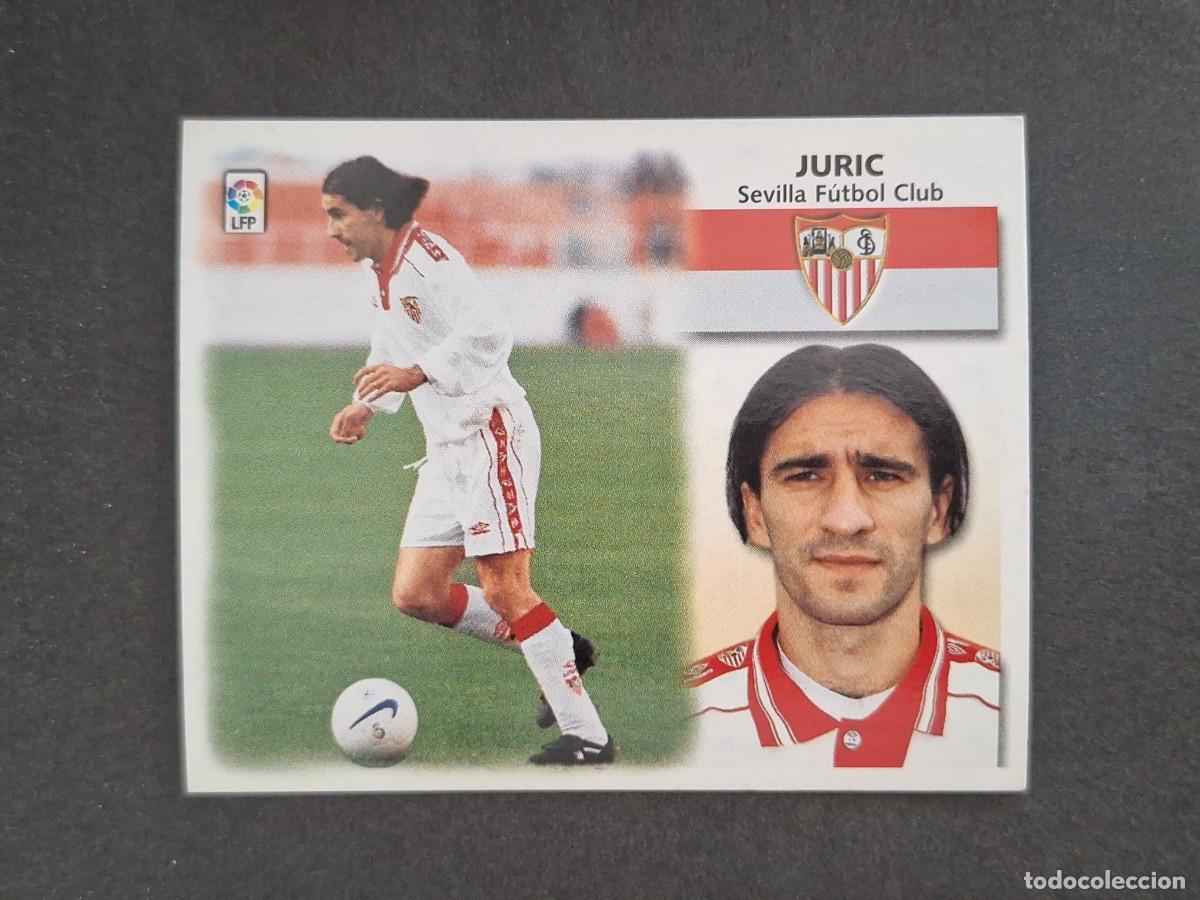 Cromos de Futebol: L4 JURIC SEVILLA F. C. LIGA ESTE 1999 2000 99 00 NUNCA PEGADO SIN PEGAR