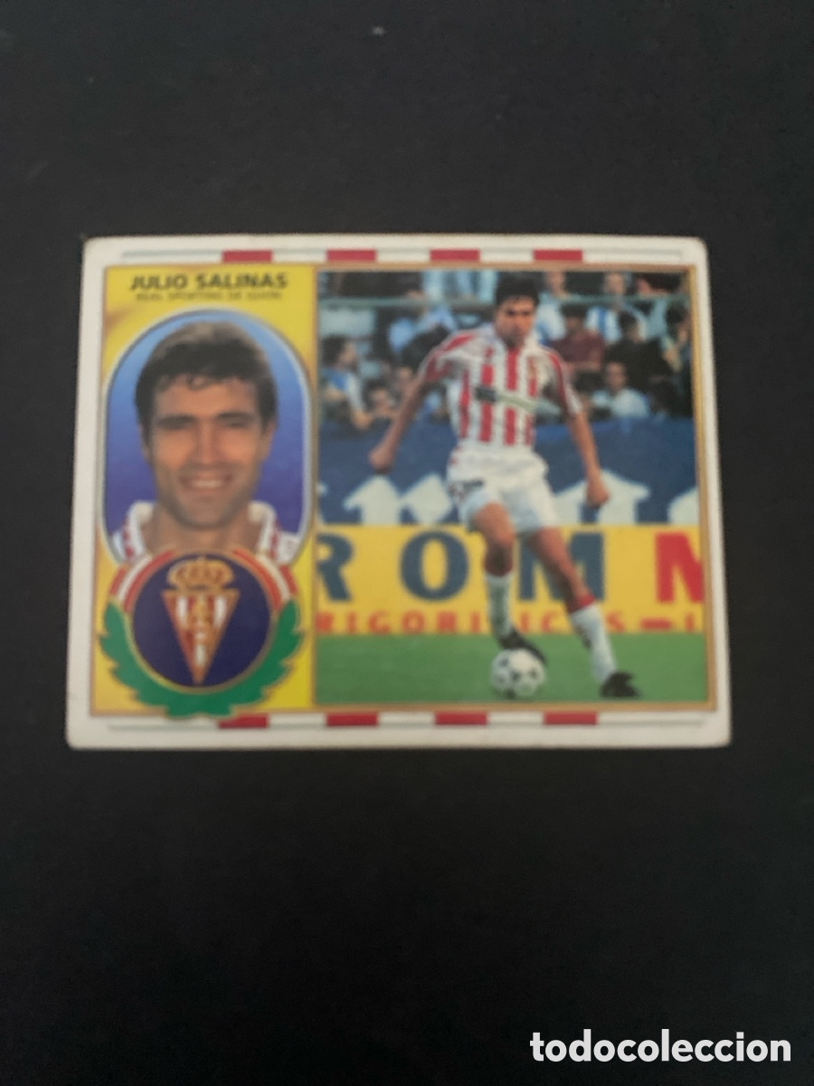 Cromos de Futebol: Cromo liga 96/97 Sporting de Gij&oacute;n nunca pegado