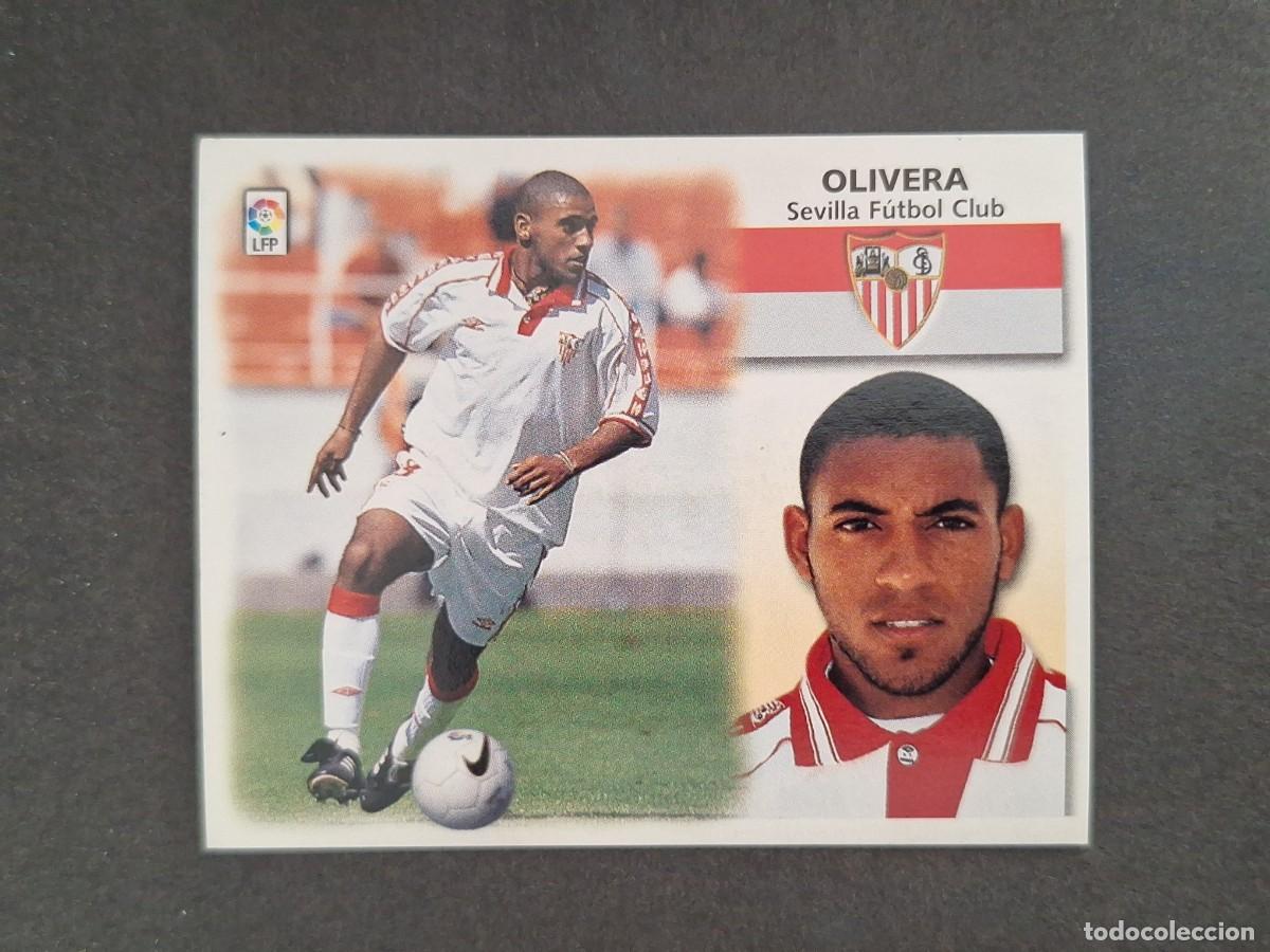 Cromos de Futebol: L4 OLIVERA SEVILLA F. C. LIGA ESTE 1999 2000 99 00 NUNCA PEGADO SIN PEGAR