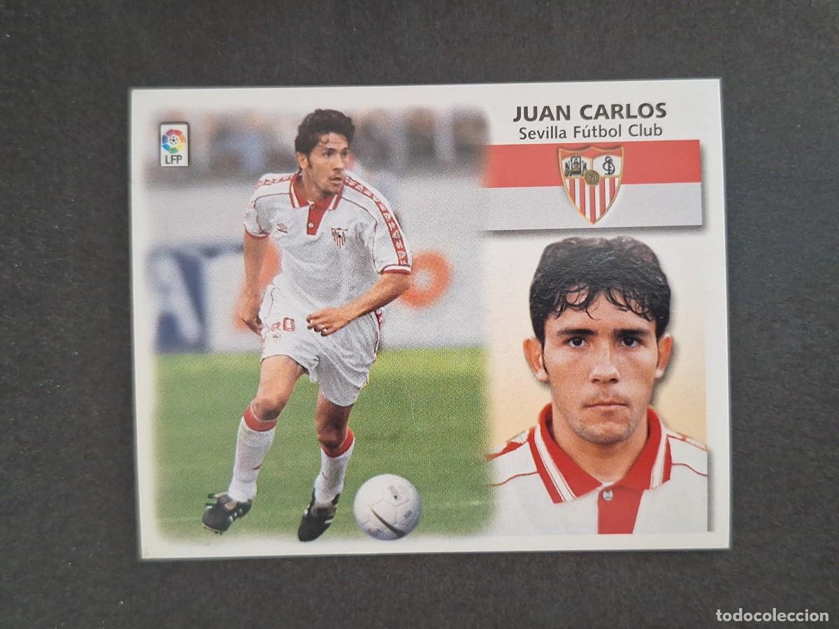 Cromos de Futebol: L4 JUAN CARLOS SEVILLA F. C. LIGA ESTE 1999 2000 99 00 NUNCA PEGADO SIN PEGAR