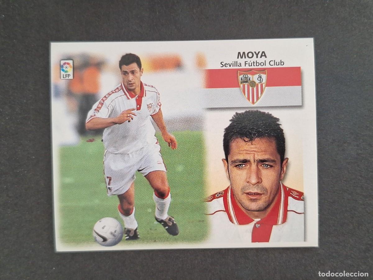 Cromos de Futebol: L4 MOYA SEVILLA F. C. LIGA ESTE 1999 2000 99 00 NUNCA PEGADO SIN PEGAR