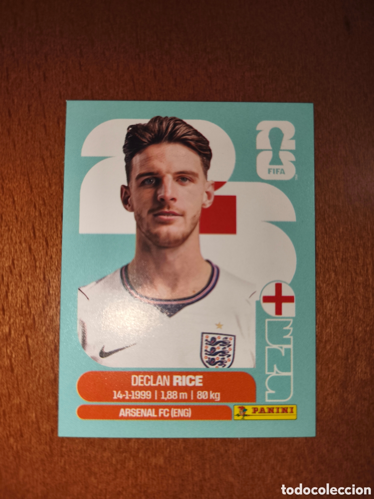 Fu&szlig;ball-Sticker: ENG10 Declan Rice ENG 10 Fifa World Cup 2026 Inglaterra