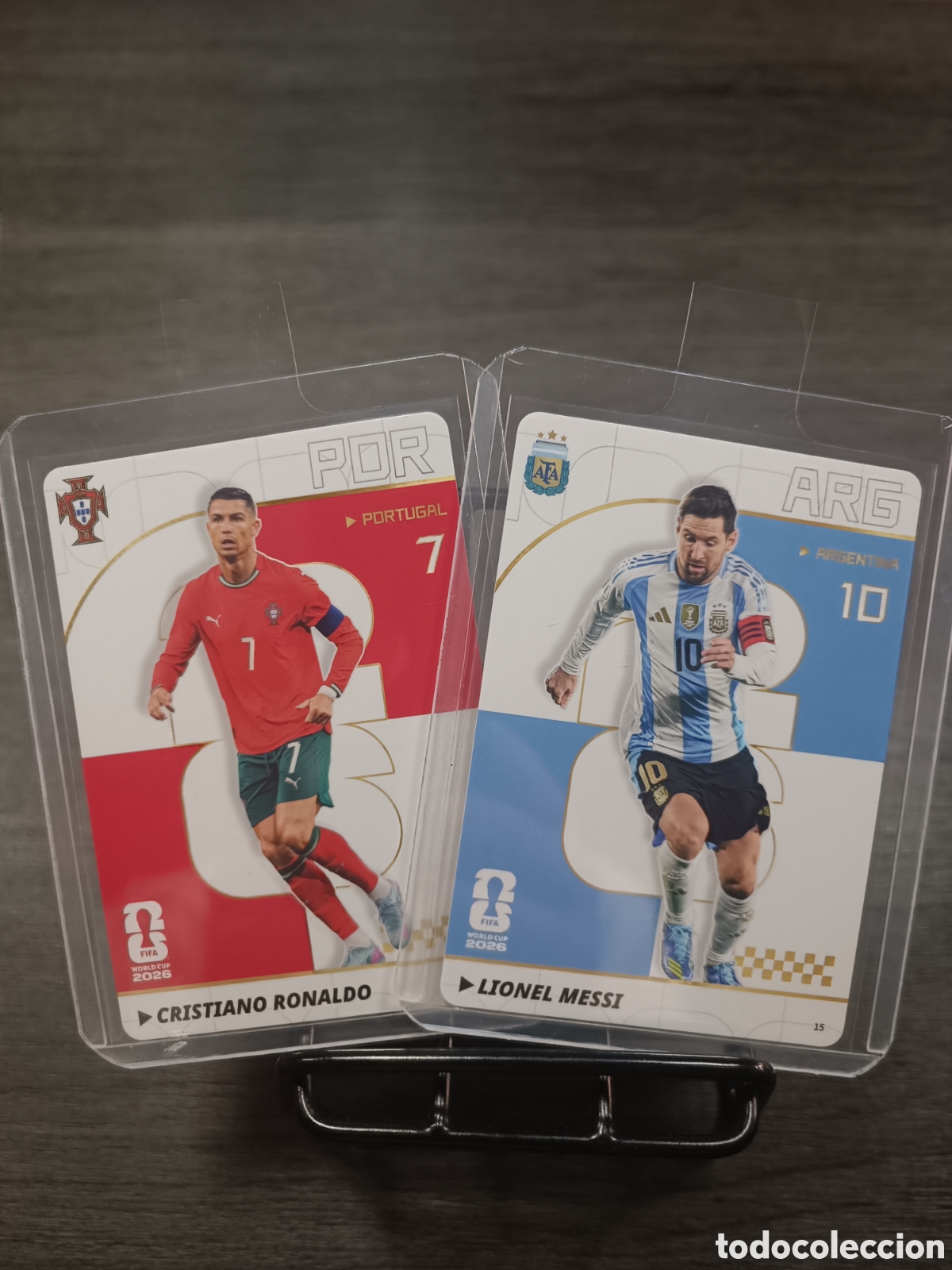 Fu&szlig;ball-Sticker: Pack Messi Cristiano Mundial 2026 Panini Kayou