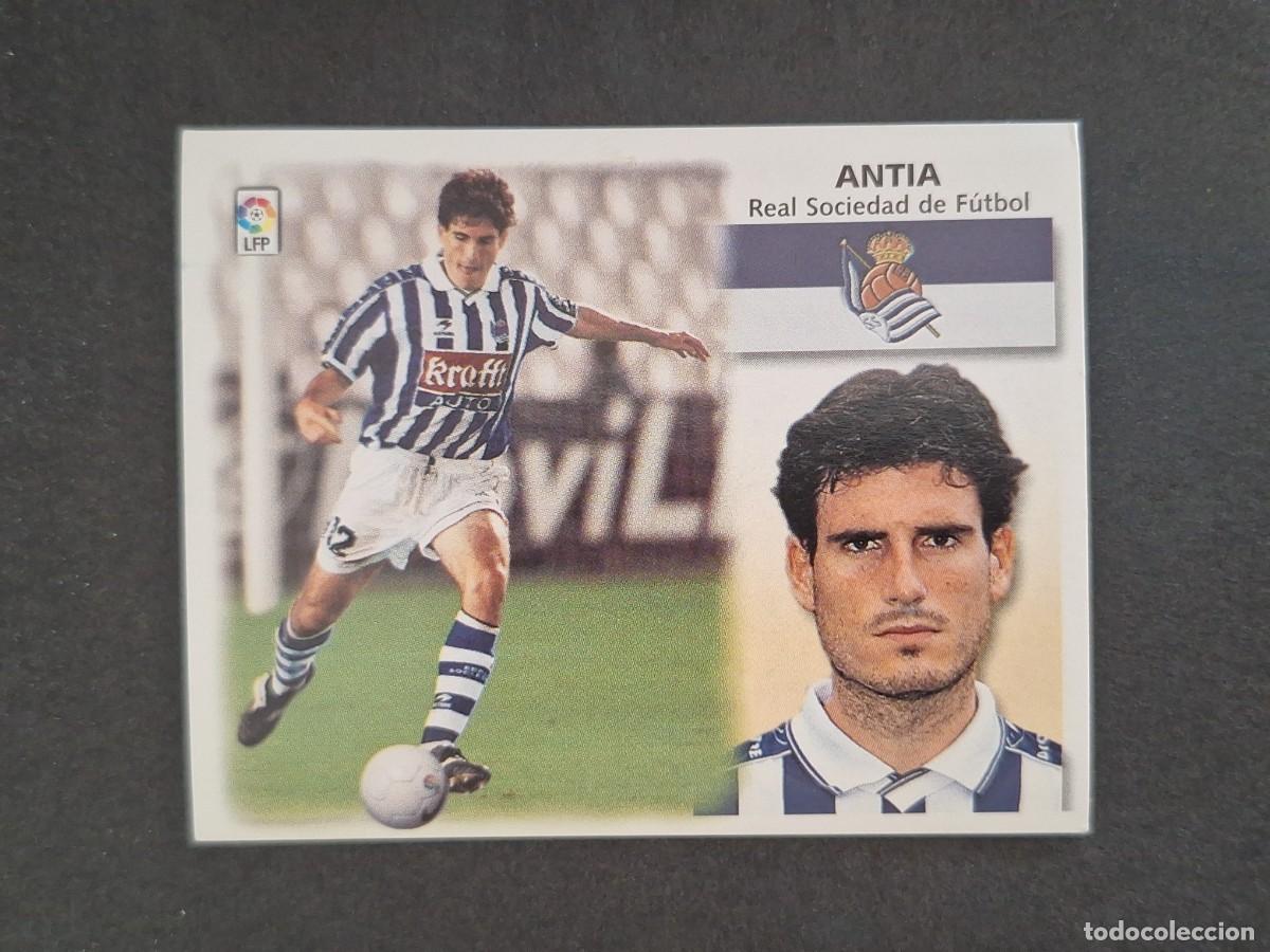 Cartes &agrave; collectionner de Football: L4 ANTIA REAL SOCIEDAD LIGA ESTE 1999 2000 99 00 NUNCA PEGADO SIN PEGAR
