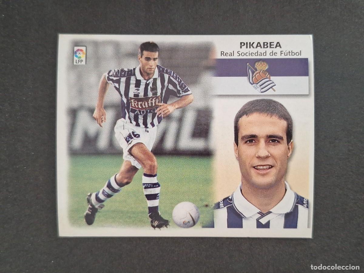 Cartes &agrave; collectionner de Football: L4 PIKABEA REAL SOCIEDAD LIGA ESTE 1999 2000 99 00 NUNCA PEGADO SIN PEGAR