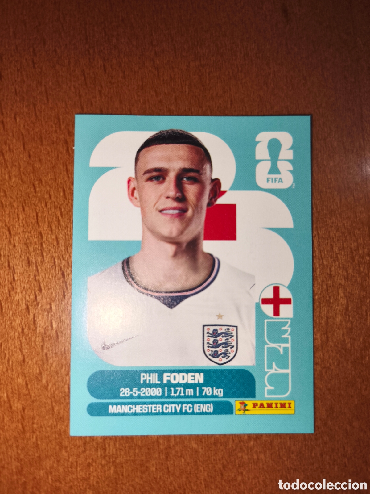 Cromos de f&uacute;tbol: ENG16 Phil Foden ENG 16 Fifa World Cup 2026 Inglaterra
