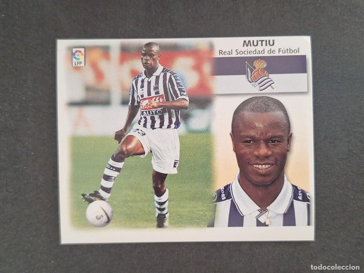 Cromos de f&uacute;tbol: L4 MUTIU REAL SOCIEDAD LIGA ESTE 1999 2000 99 00 NUNCA PEGADO SIN PEGAR