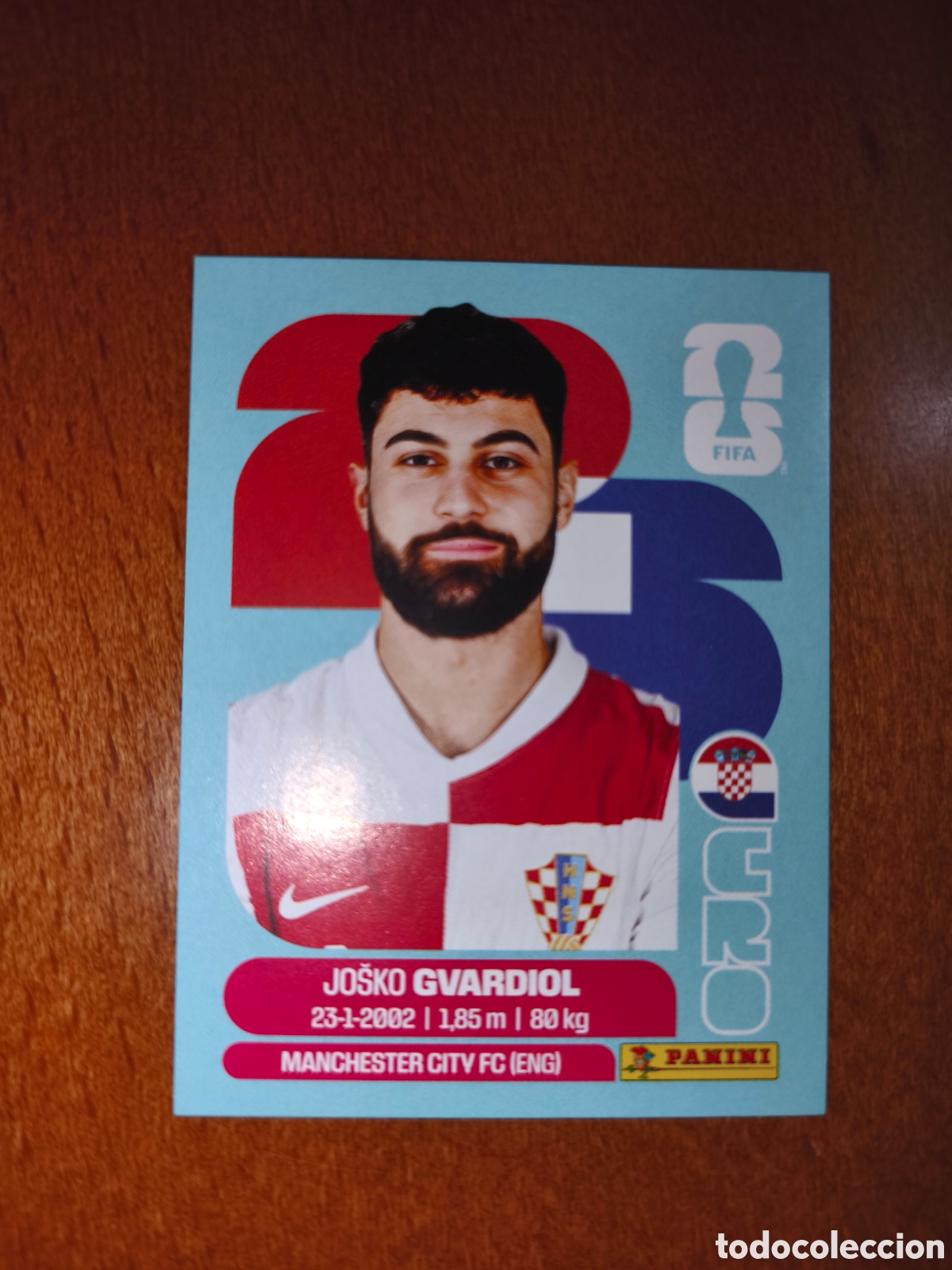 Cromos de f&uacute;tbol: CRO4 Josko Gvardiol CRO 4 Fifa World Cup 2026 Croacia