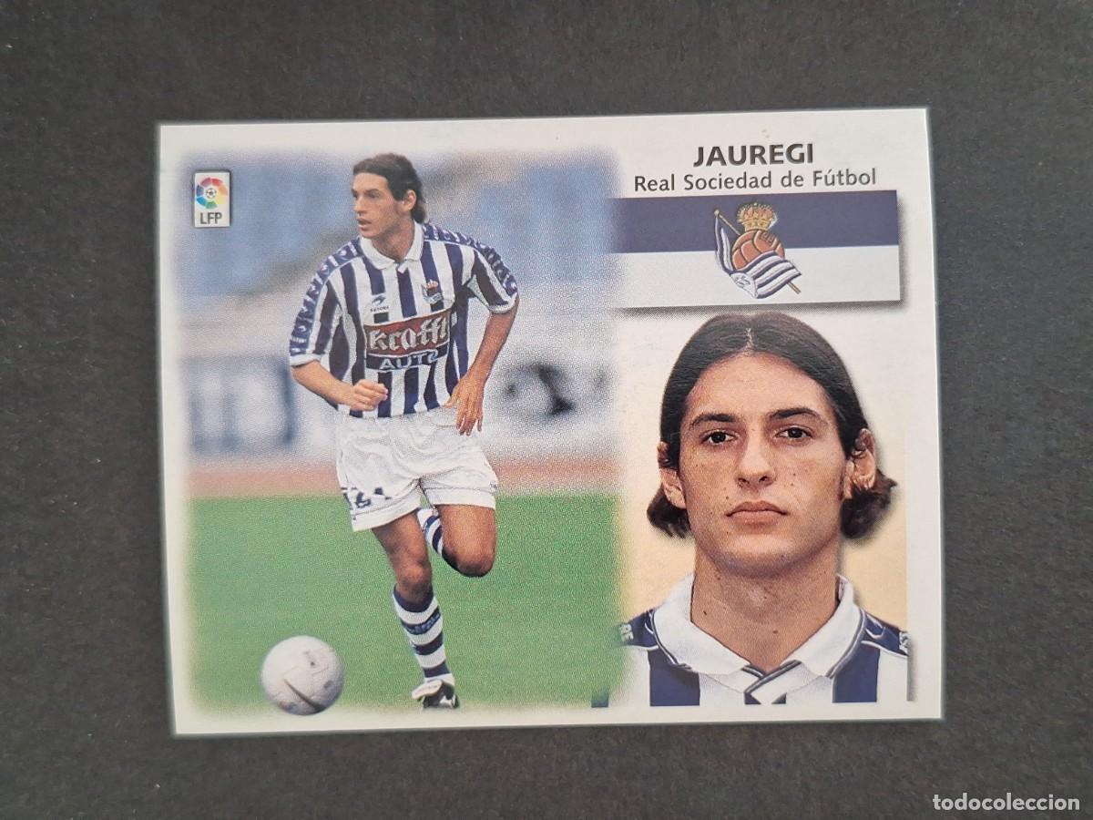 Cromos de f&uacute;tbol: L4 JAUREGI REAL SOCIEDAD LIGA ESTE 1999 2000 99 00 NUNCA PEGADO SIN PEGAR