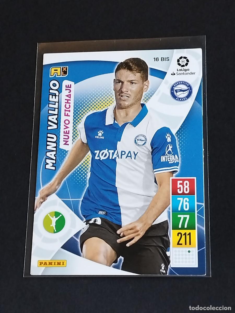 Cromos de f&uacute;tbol: MANU VALLEJO NUEVO FICHAJE #16 BIS DEPORTIVO ALAV&Eacute;S - ADRENALYN XL LA LIGA 2021 2022 - PANINI 21 22