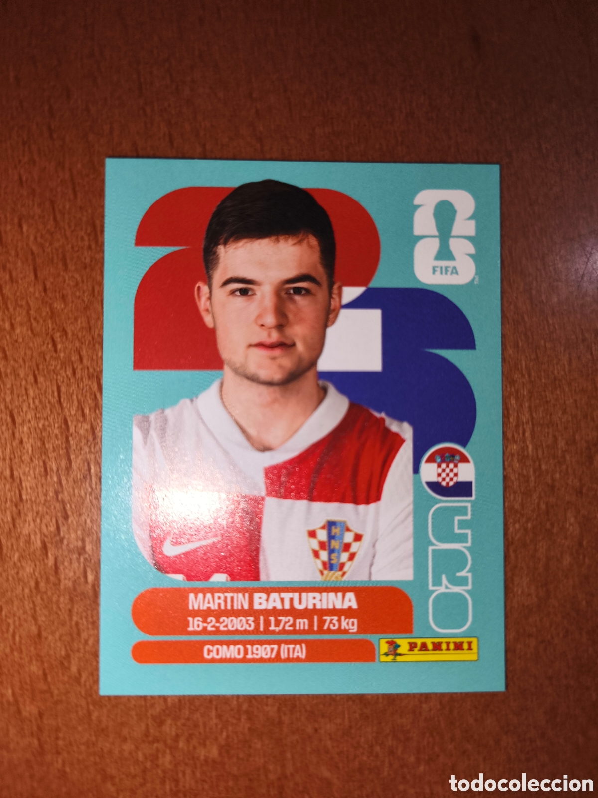 Cromos de f&uacute;tbol: CRO11 Martin Baturina CRO 11 Fifa World Cup 2026 Croacia