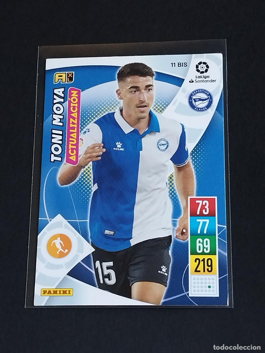 Cromos de f&uacute;tbol: TONI MOYA ACTUALIZACI&Oacute;N #11 BIS DEPORTIVO ALAV&Eacute;S - ADRENALYN XL LA LIGA 2021 2022 - PANINI 21 22