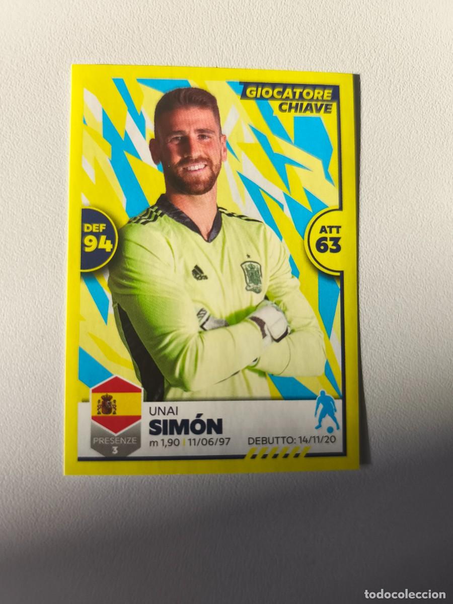 Cartes &agrave; collectionner de Football: UNICI PANINI 2021 UNAI SIMON 7 CJU