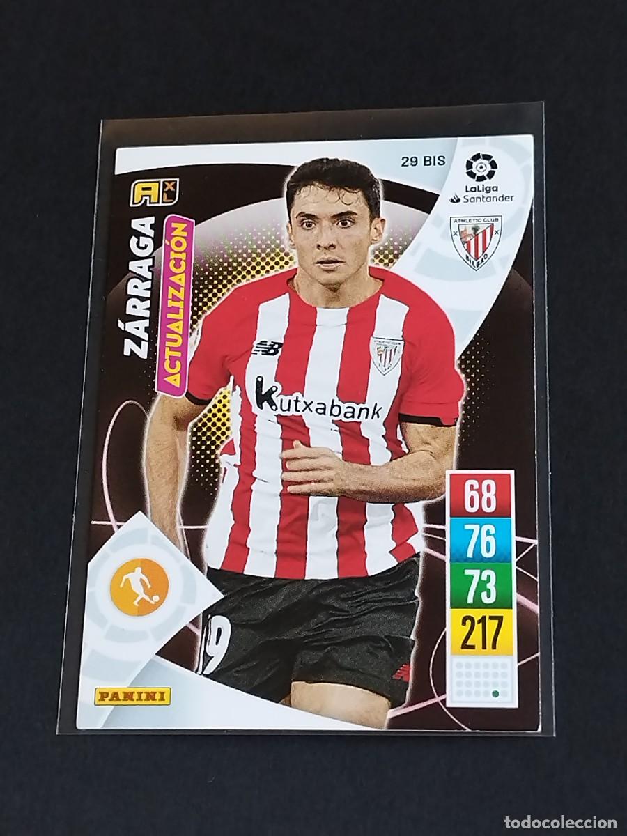 Cromos de Futebol: Z&Aacute;RRAGA ACTUALIZACI&Oacute;N #29 BIS ATHLETIC CLUB - ADRENALYN XL LA LIGA SANATANDER 2021 2022 PANINI 21 22