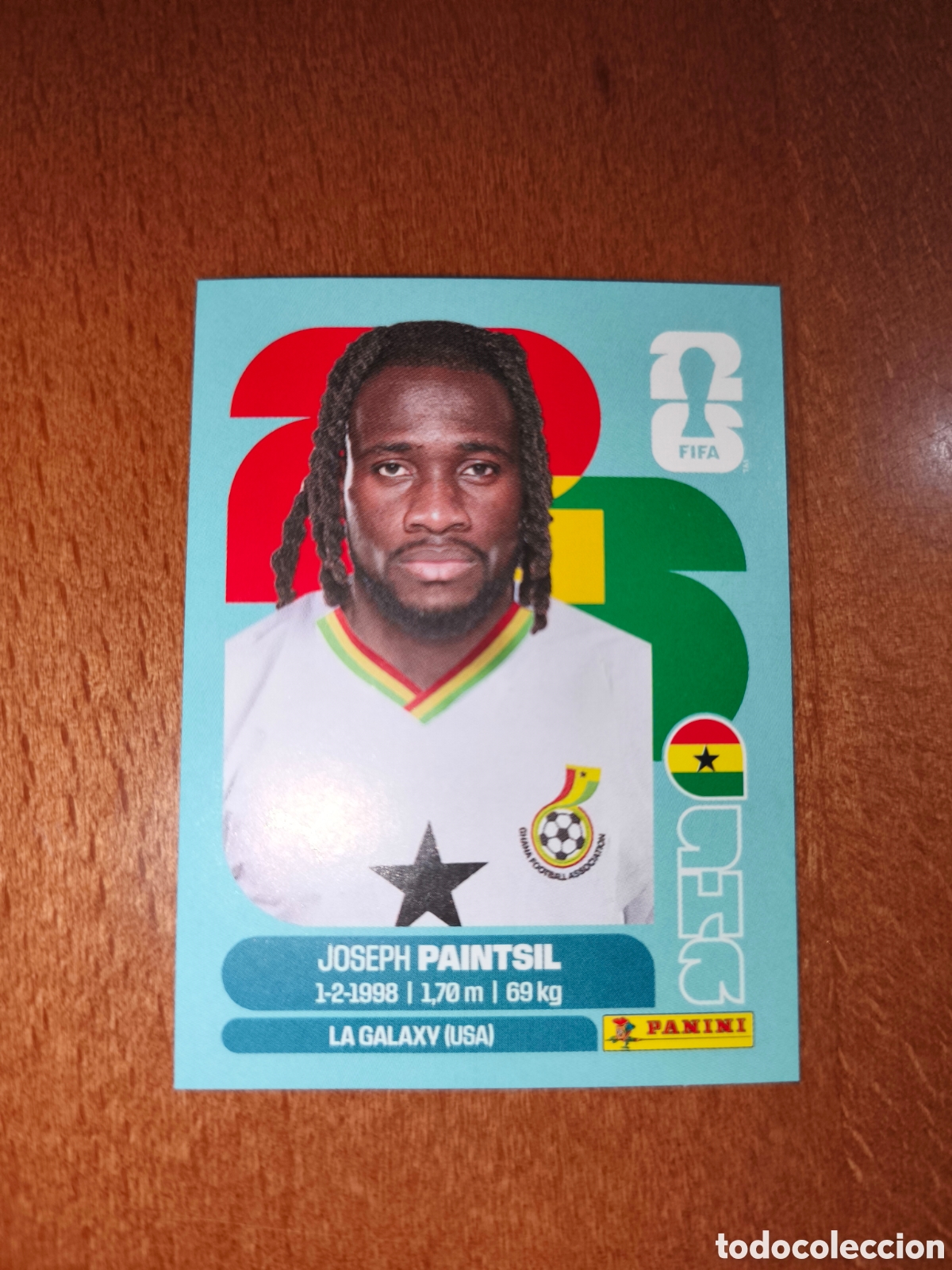 Cromos de f&uacute;tbol: GHA18 Joseph Paintsil GHA 18 Fifa World Cup 2026 Ghana