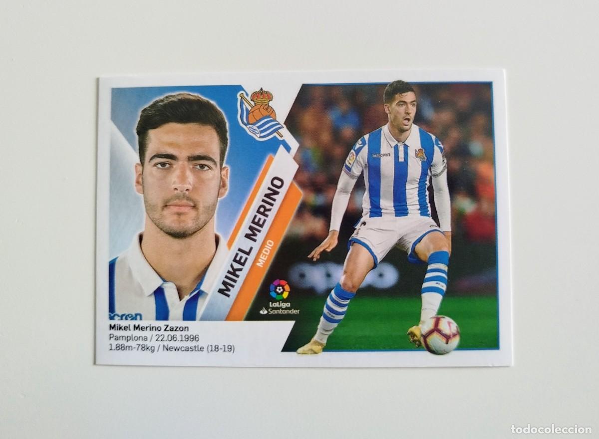 Cromos de f&uacute;tbol: Mikel Merino 10 SIN PEGAR NUNCA PEGADO Real Sociedad Ediciones Este 19 20 / 2019 2020