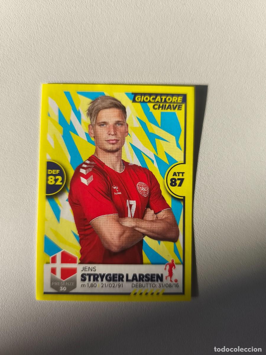 Cromos de f&uacute;tbol: UNICI PANINI 2021 STRYGER LARSEN 28 CJU