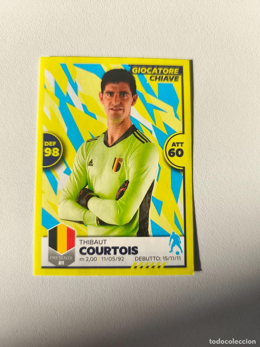Cromos de f&uacute;tbol: UNICI PANINI 2021 COURTOIS 56 CJU