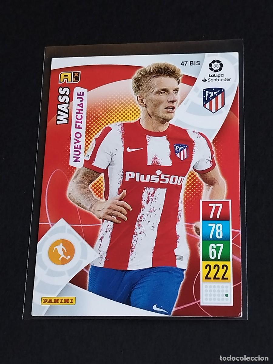Cromos de f&uacute;tbol: WASS NUEVO FICHAJE #47 BIS ATL&Eacute;TICO MADRID - ADRENALYN XL LA LIGA 2021 2022 - PANINI 21 22