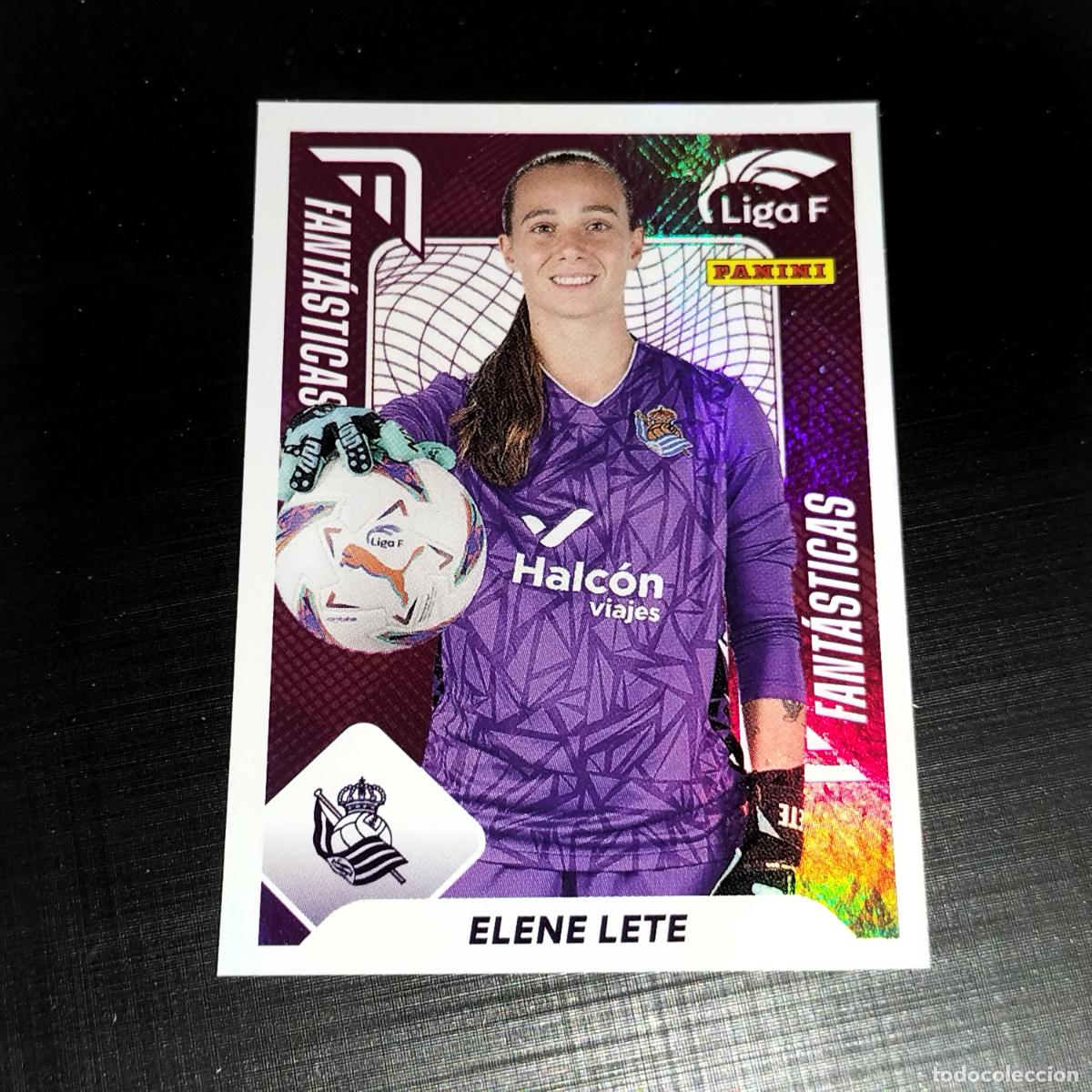 Cromos de f&uacute;tbol: N&ordm; 358 ELENE LETE FANTASTICAS REAL SOCIEDAD CROMOS LIGA F FEMENINA PANINI 2023 2024 23 24