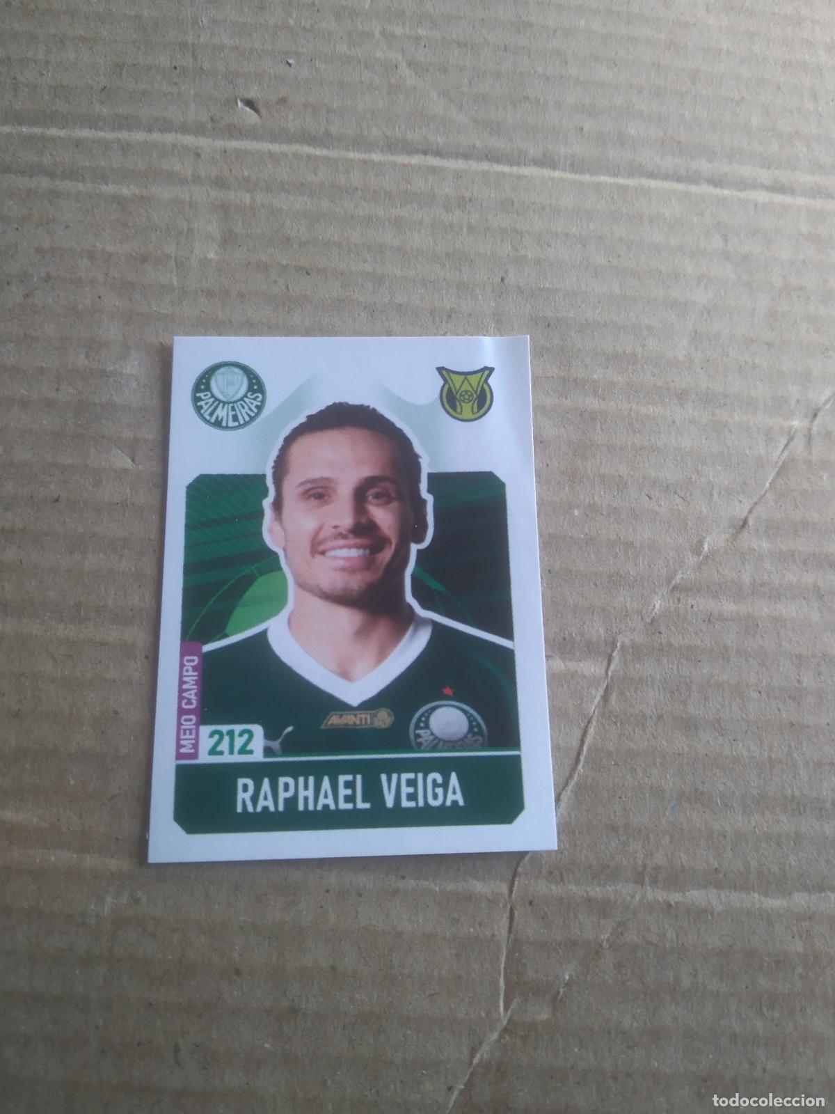 Cromos de f&uacute;tbol: 212 RAPHAEL VEIGA PALMEIRAS CROMO FUTBOL LIGA BRASIL BRASILEIRAO