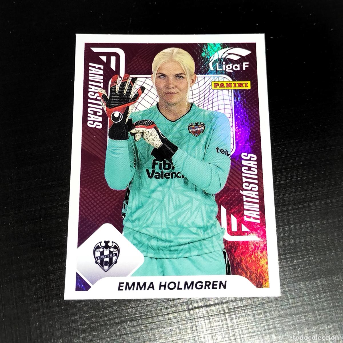 Cromos de f&uacute;tbol: N&ordm; 359 EMMA HOLMGREN FANTASTICAS LEVANTE CROMOS LIGA F FEMENINA PANINI 2023 2024 23 24