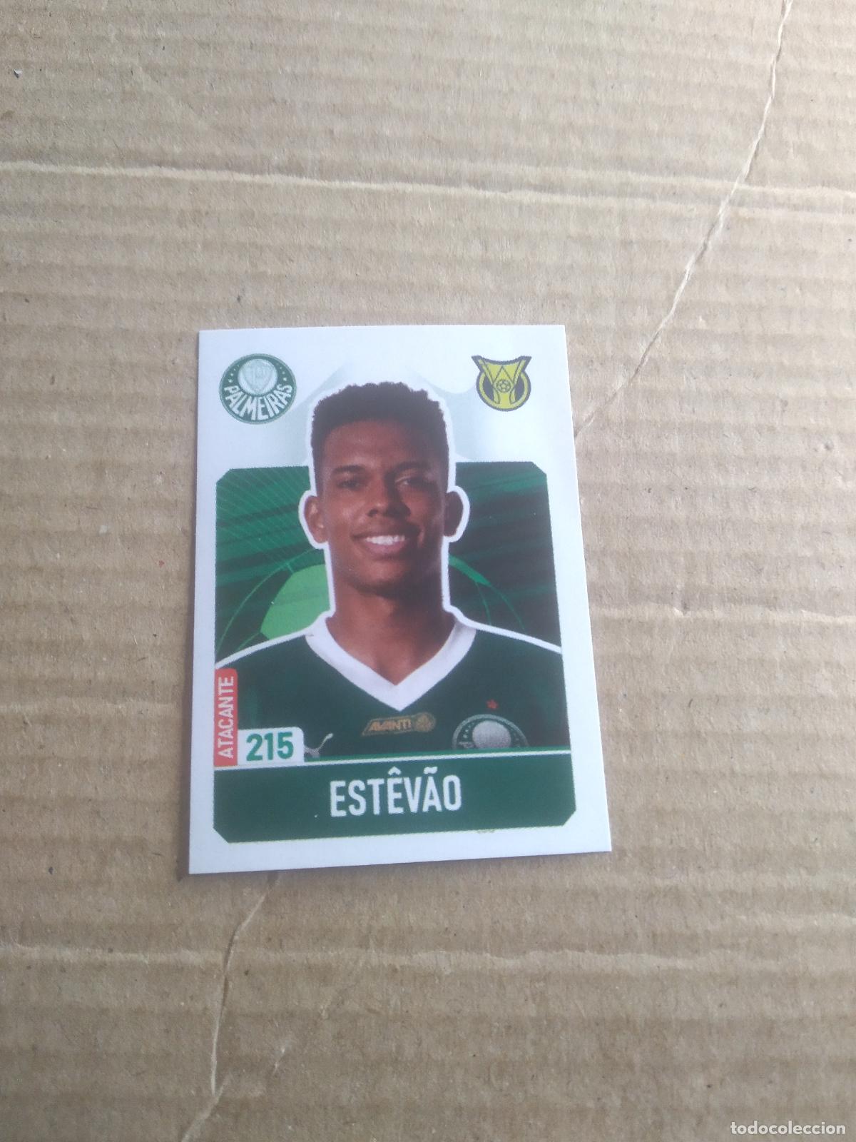 Cromos de f&uacute;tbol: 215 ESTEVAO ROOKIE PALMEIRAS CROMO FUTBOL LIGA BRASIL BRASILEIRAO
