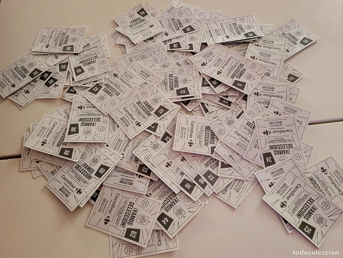 Cromos de f&uacute;tbol: M&Aacute;S DE 200 CROMOS VARIADOS &ldquo;Vamos selecci&oacute;n&rdquo; Carrefour PANINI