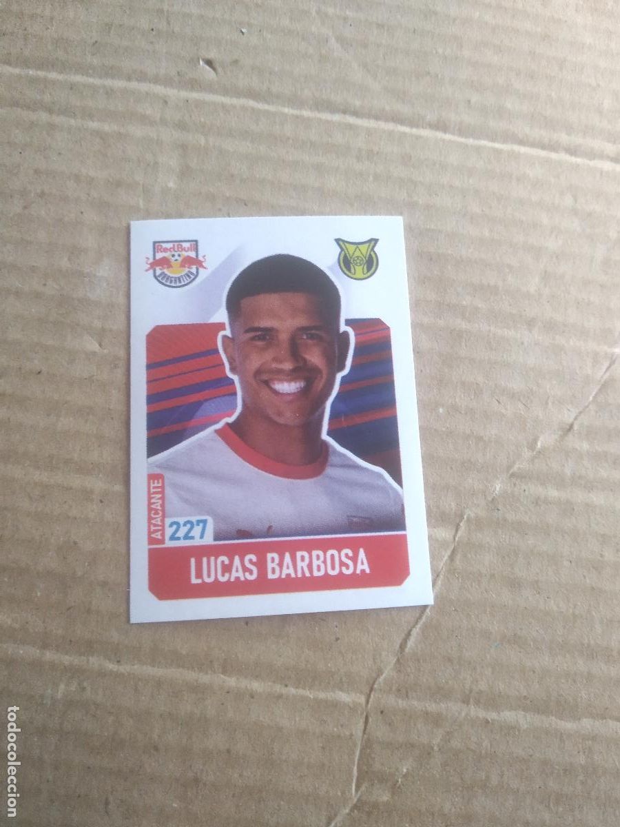 Cromos de f&uacute;tbol: 227 LUCAS BARBOSA BRAGANTINO CROMO FUTBOL LIGA BRASIL BRASILEIRAO