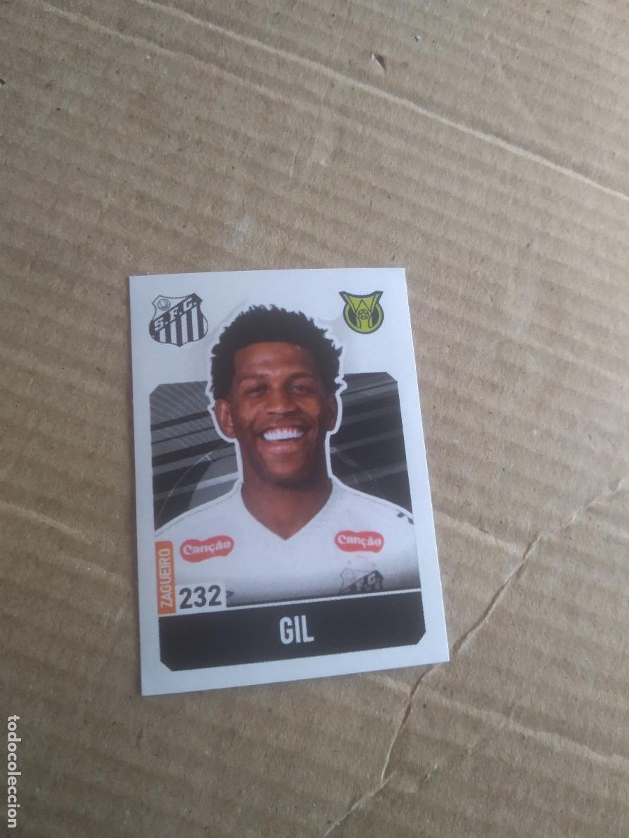 Cromos de f&uacute;tbol: 232 GIL SANTOS CROMO FUTBOL LIGA BRASIL BRASILEIRAO