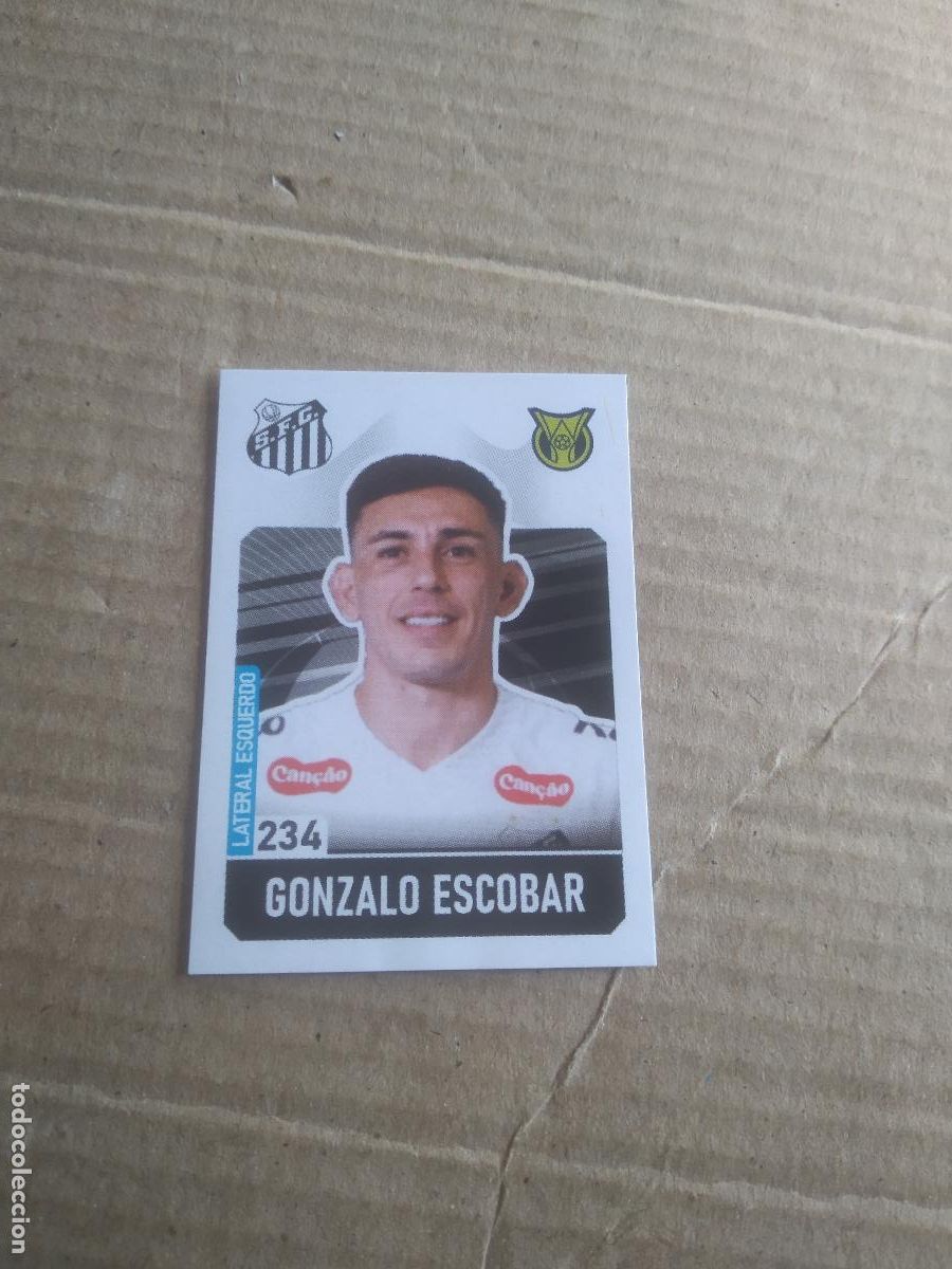 Cromos de f&uacute;tbol: 234 GONZALO ESCOBAR SANTOS CROMO FUTBOL LIGA BRASIL BRASILEIRAO