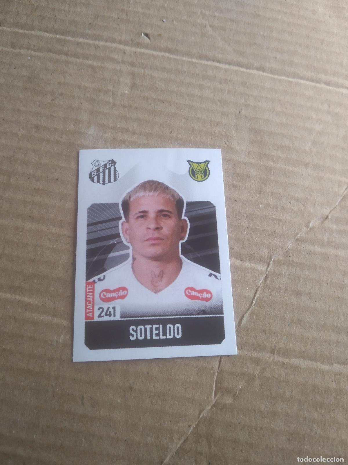 Cromos de f&uacute;tbol: 241 SOTELDO SANTOS CROMO FUTBOL LIGA BRASIL BRASILEIRAO