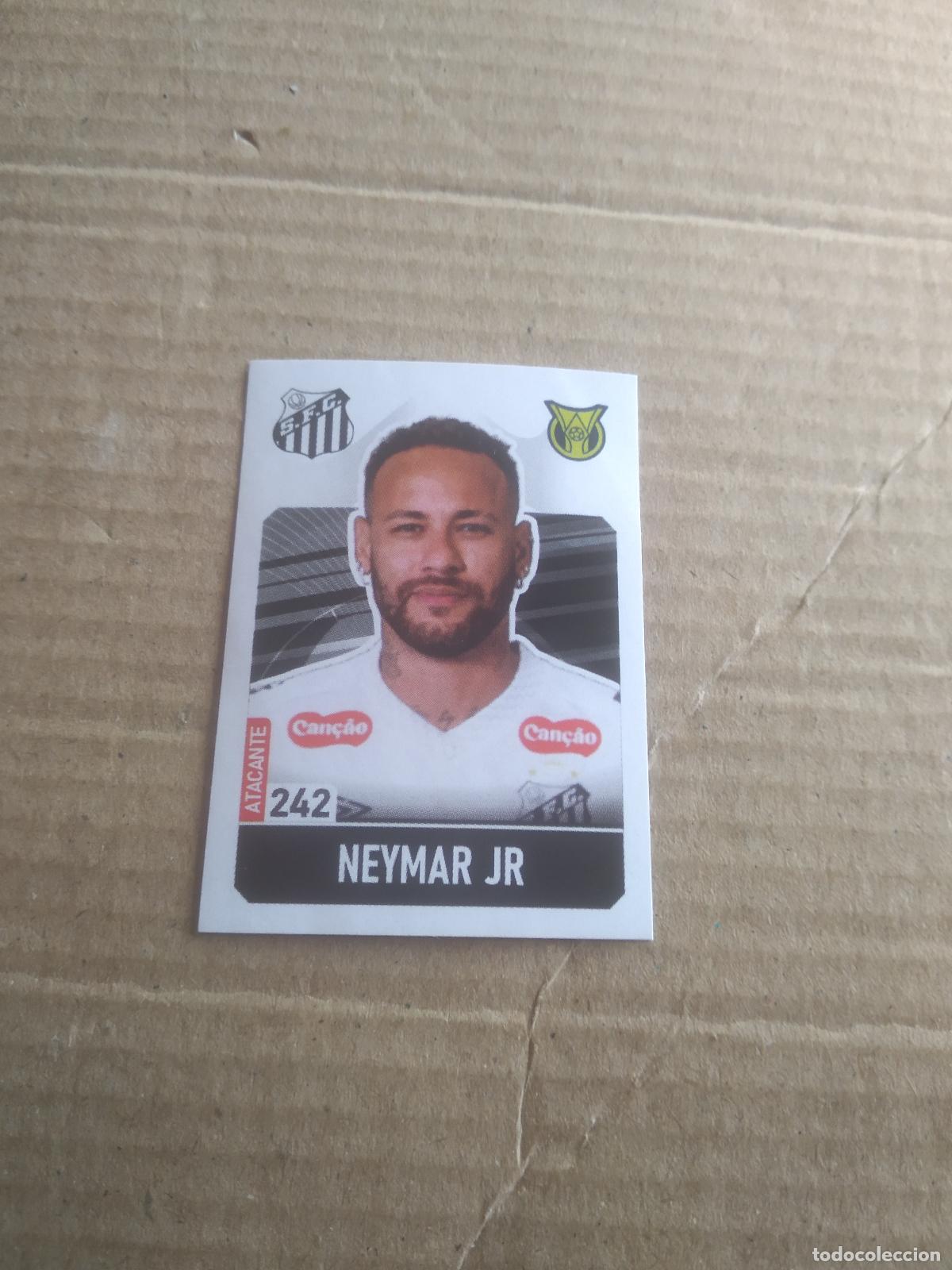 Cromos de f&uacute;tbol: 242 NEYMAR JR SANTOS CROMO FUTBOL LIGA BRASIL BRASILEIRAO