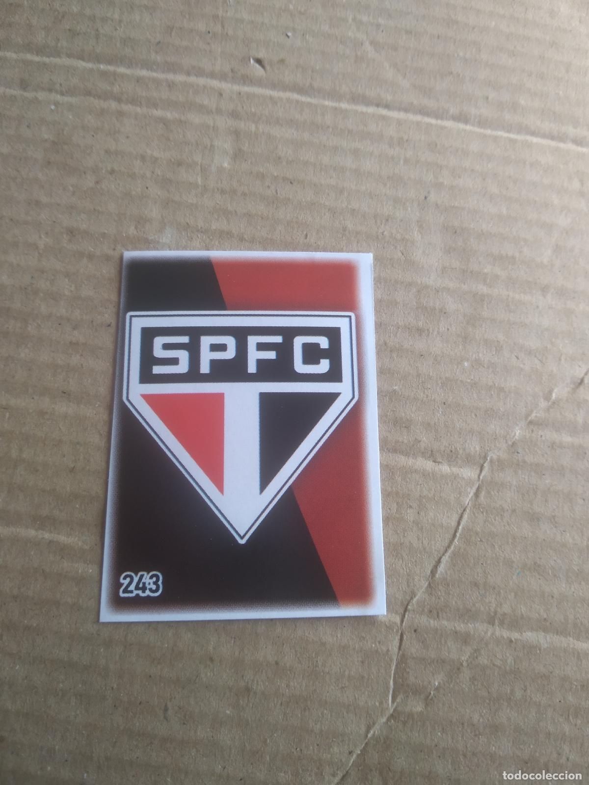 Cromos de f&uacute;tbol: 243 ESCUDO SAO PAULO CROMO FUTBOL LIGA BRASIL BRASILEIRAO