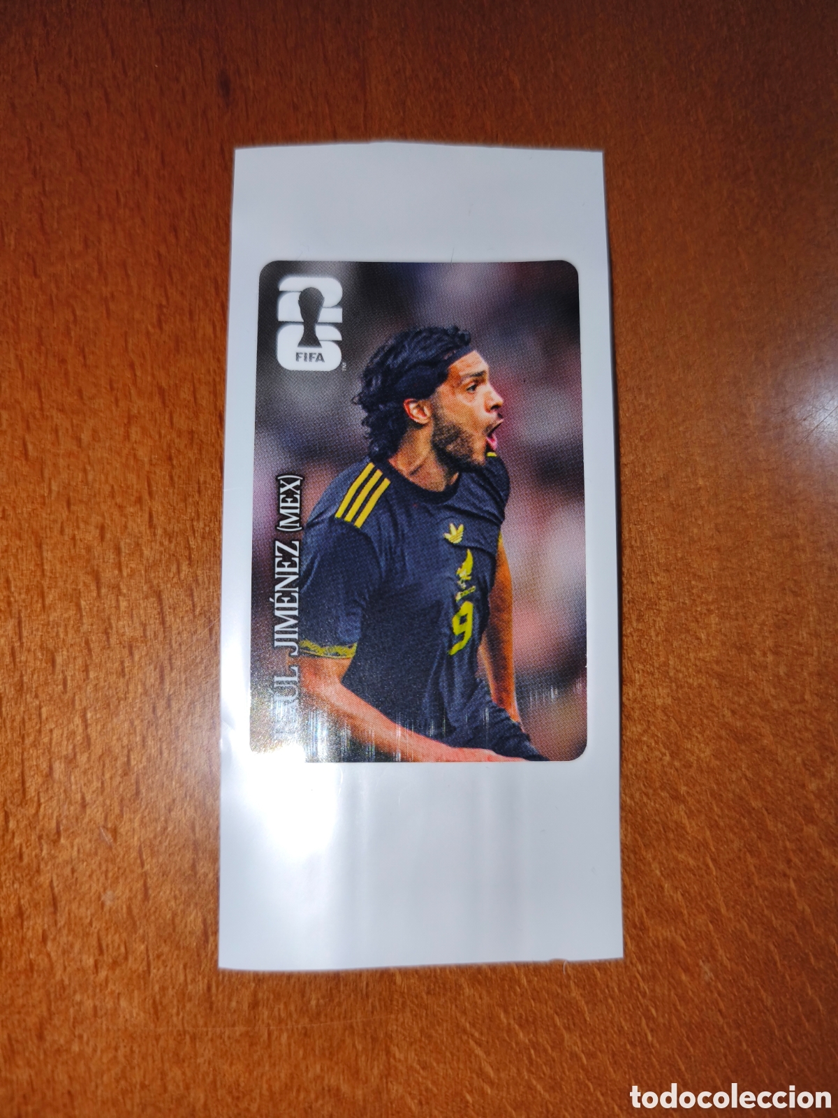 Cromos de f&uacute;tbol: Ra&uacute;l Jim&eacute;nez Cromo Coca-Cola mundial 2026 M&eacute;xico