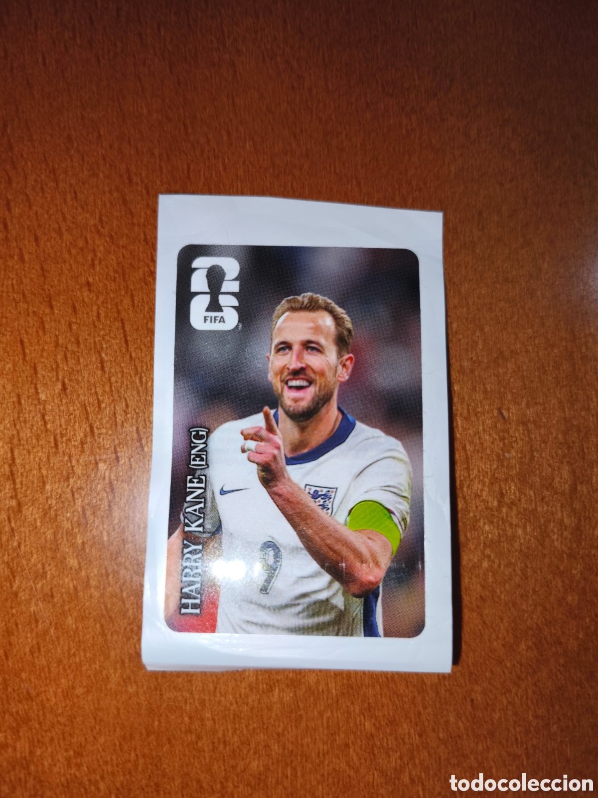 Cromos de f&uacute;tbol: Harry Kane cromo Coca-Cola mundial 2026 Inglaterra