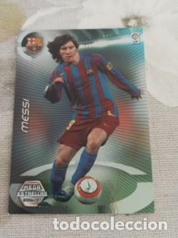 Fu&szlig;ball-Sticker: Cromo futbol Messi megaestrella 2006/07