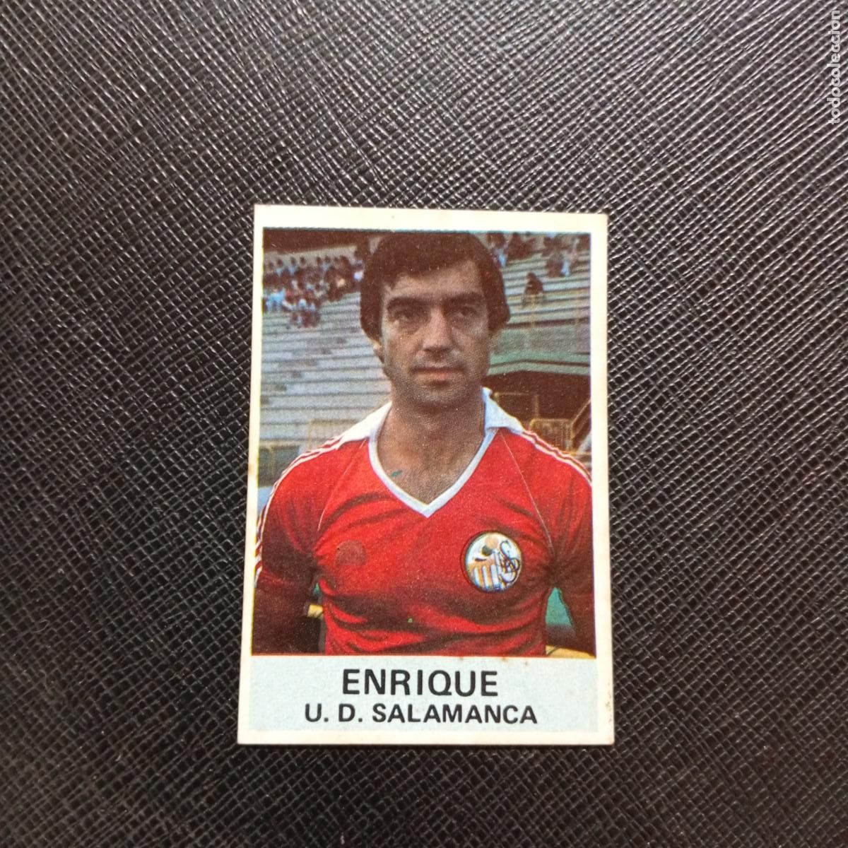 Cromos de f&uacute;tbol: ENRIQUE SALAMANCA MATEO MIRETE 1982 1983 CROMO FUTBOL 82 83 - DESPEGADO - A13 PG451