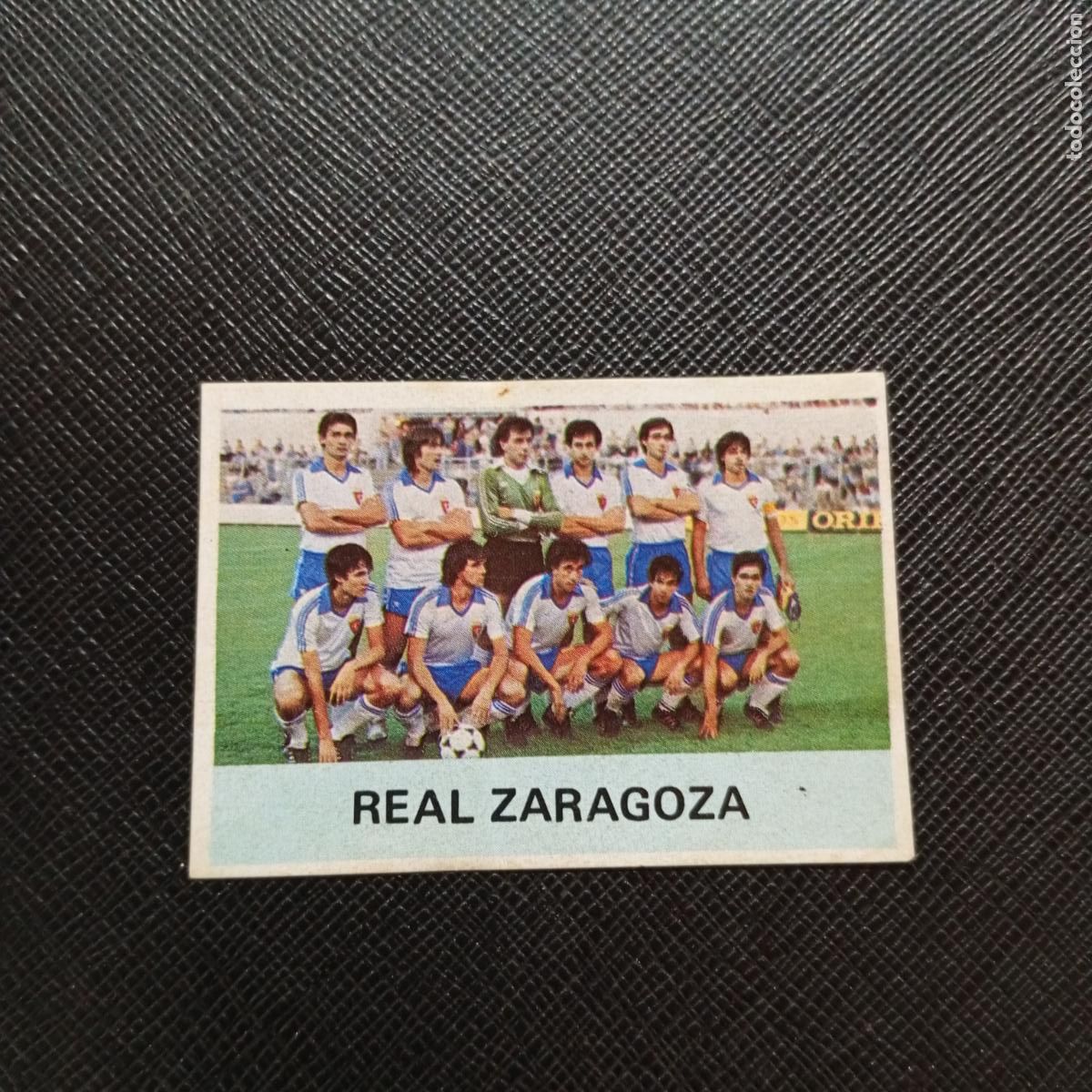 Cromos de f&uacute;tbol: ALINEACION ZARAGOZA MATEO MIRETE 1982 1983 CROMO FUTBOL 82 83 - DESPEGADO - A13 PG19