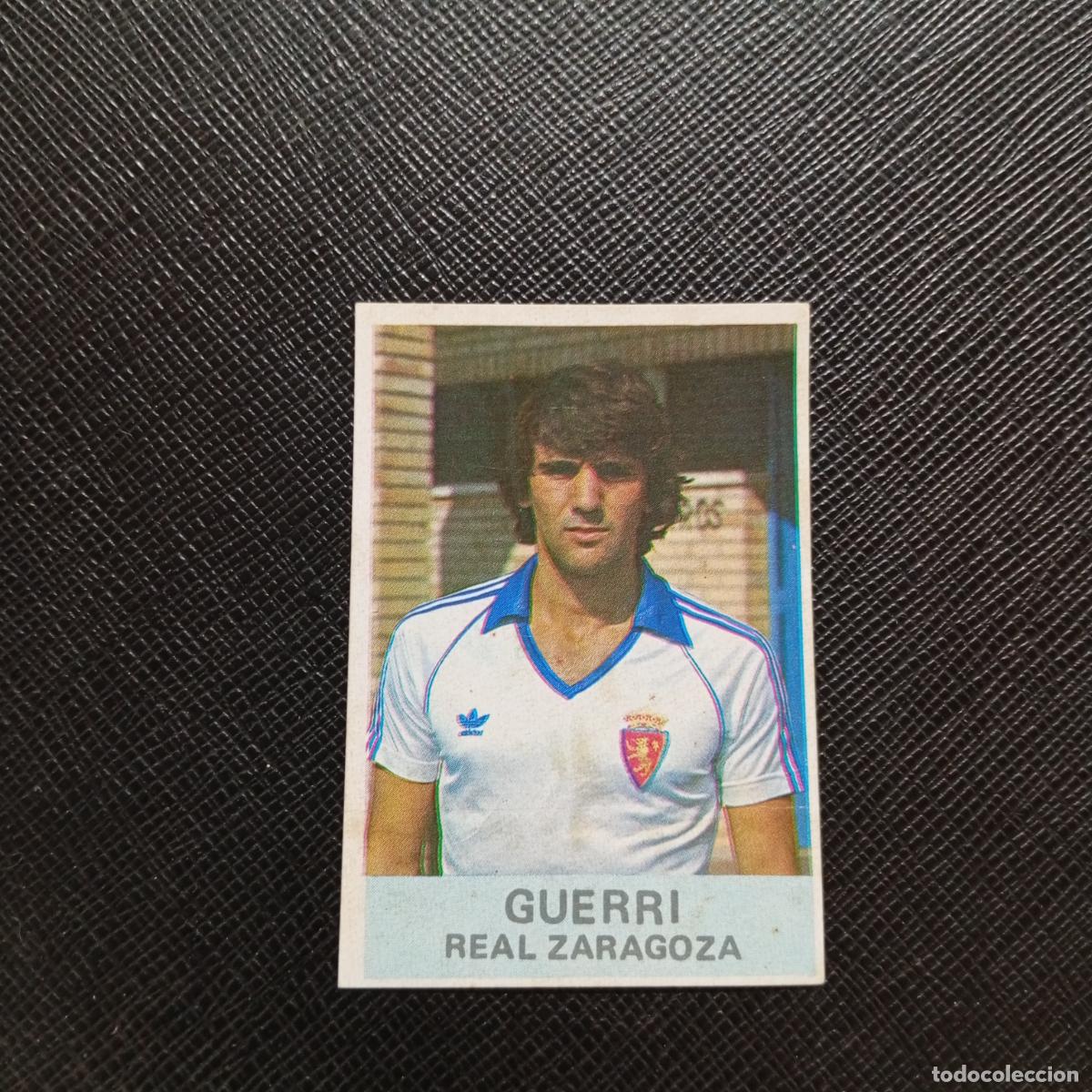 Cromos de f&uacute;tbol: GUERRI ZARAGOZA MATEO MIRETE 1982 1983 CROMO FUTBOL 82 83 - DESPEGADO - A13 PG172