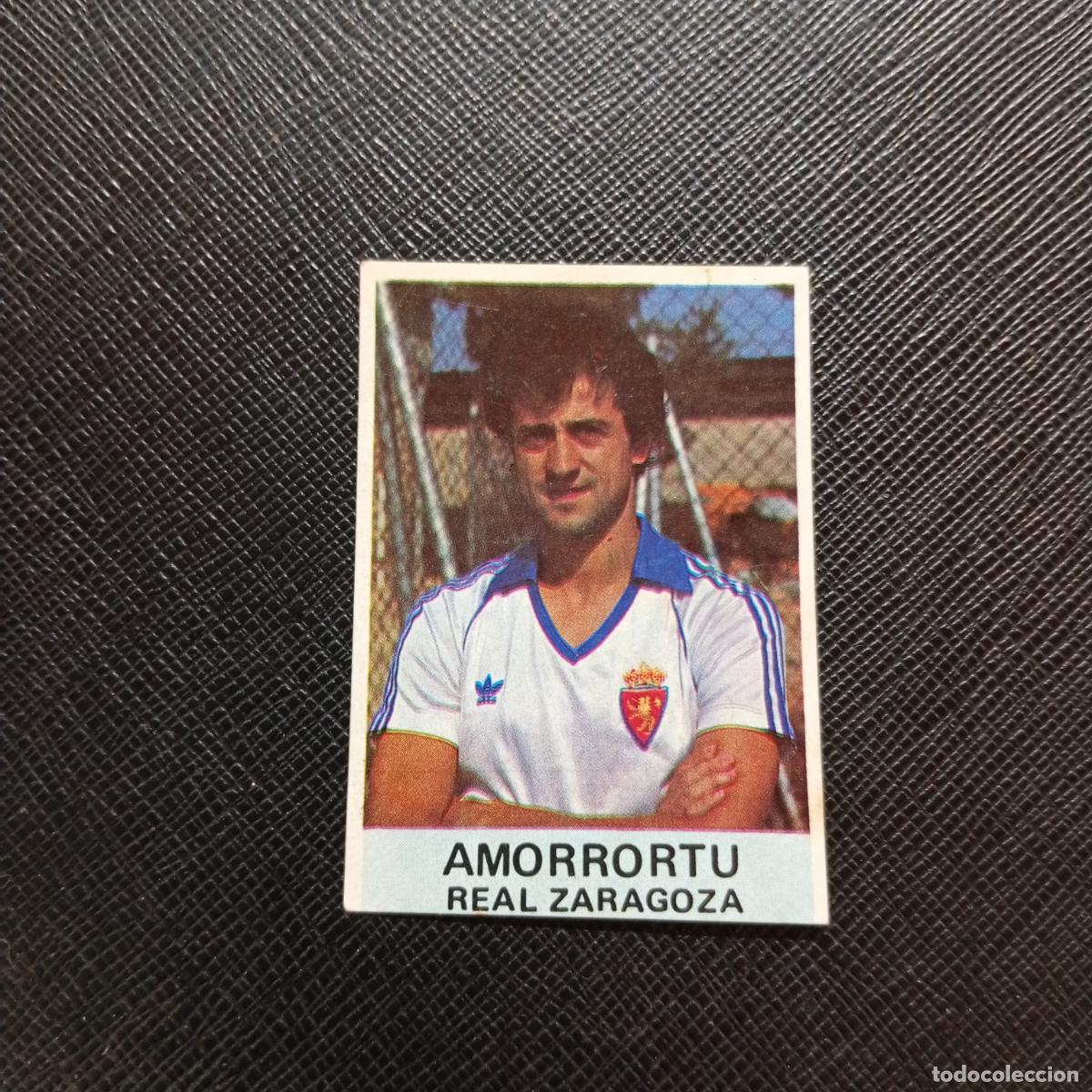 Cromos de f&uacute;tbol: AMORRORTU ZARAGOZA MATEO MIRETE 1982 1983 CROMO FUTBOL 82 83 - DESPEGADO - A13 PG172