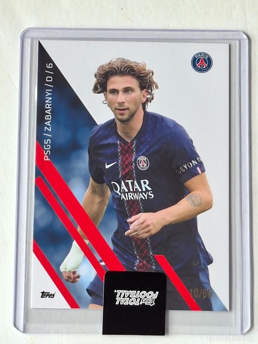 Cromos de f&uacute;tbol: Numerada 10/99 Base #PSG5 ILLIA ZABARNYI (Paris Saint Germain) - TOPPS Total Football 2025-26