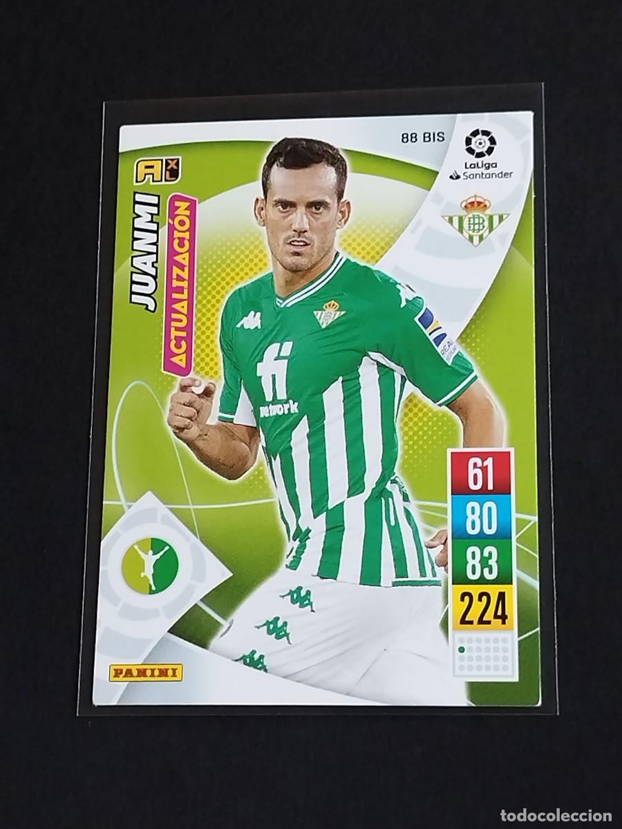 Cromos de f&uacute;tbol: JUANMI ACTUALIZACI&Oacute;N #88 BIS REAL BETIS - ADRENALYN XL LA LIGA 2021 2022 - PANINI 21 22