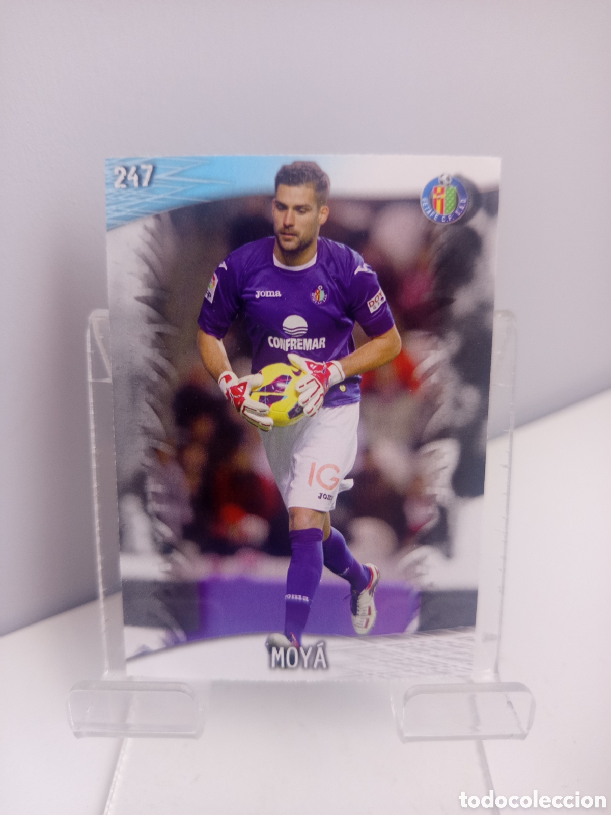 Cromos de f&uacute;tbol: ❇️ CROMO CARD ⚽ MOY&Aacute; GETAFE 247 FICHAS LIGA QUIZ GAME 2014 13 14 2013 2014 MUNDICROMO ❇️