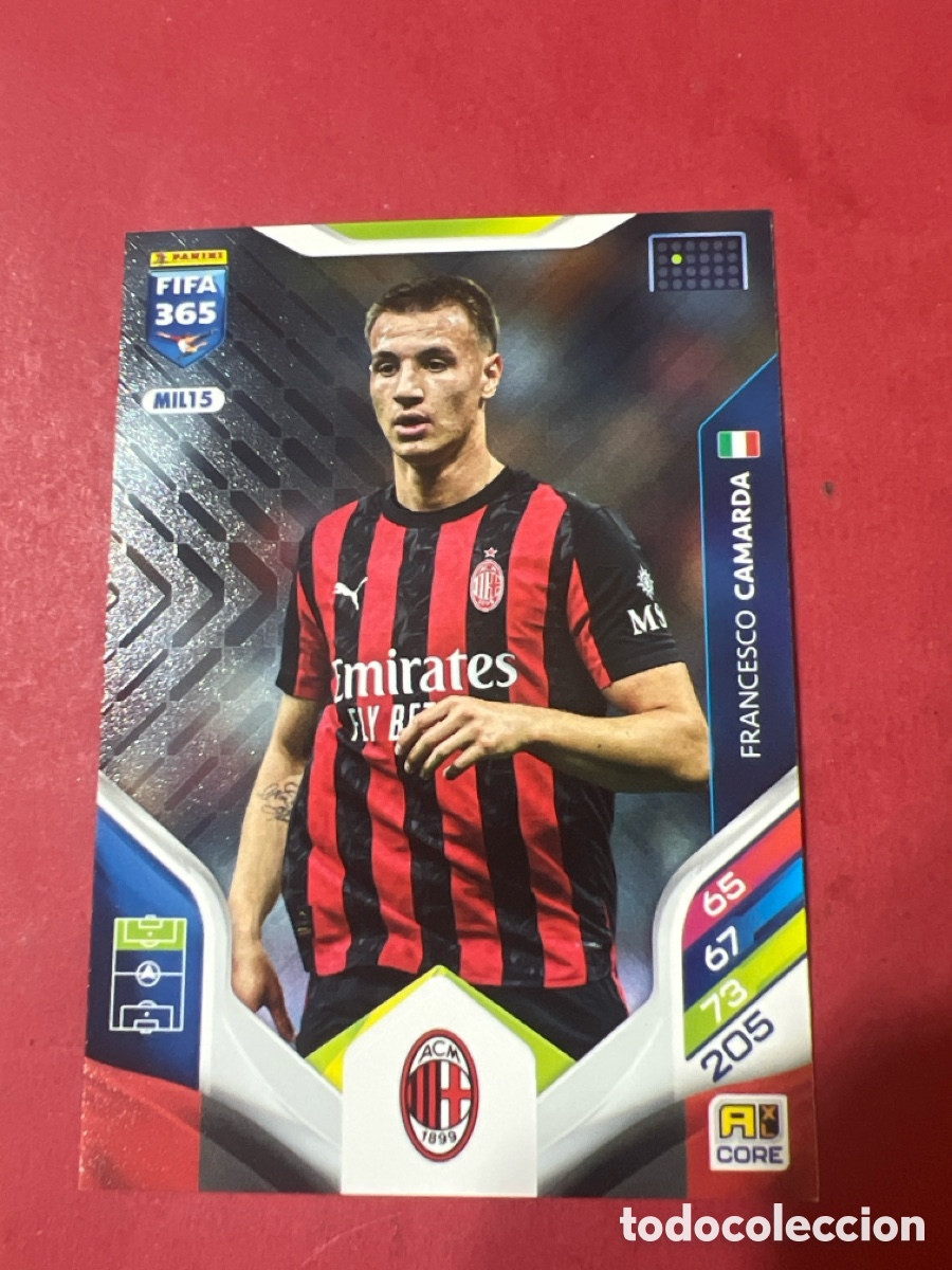 Cromos de f&uacute;tbol: A1709. MIL15 FRANCESCO CAMARDA (MILAN) PANINI ADRENALYN XL FIFA 365 2026 26