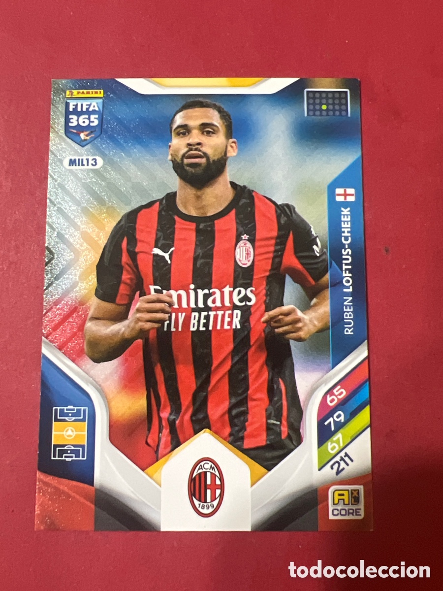 Cromos de f&uacute;tbol: A1710. MIL13 RUBEN LOFTUS-CHEEK (MILAN) PANINI ADRENALYN XL FIFA 365 2026 26